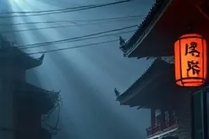 深夜播音室里的调音台与红色指示灯